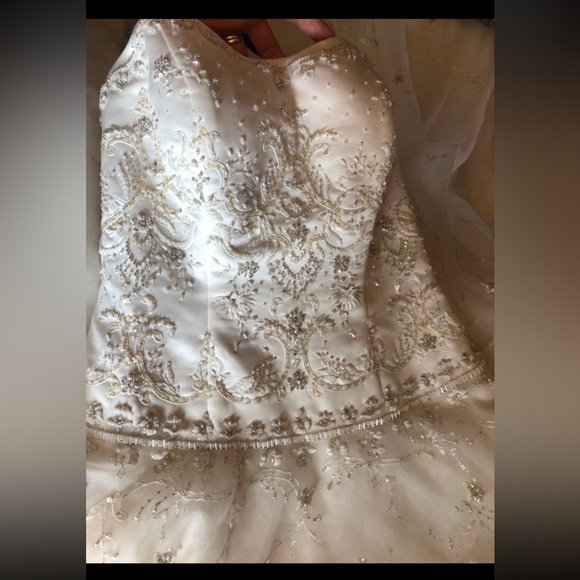 NWT Oleg Cassini CT258 (retail $1,150) Size 16 - Picture 6 of 12